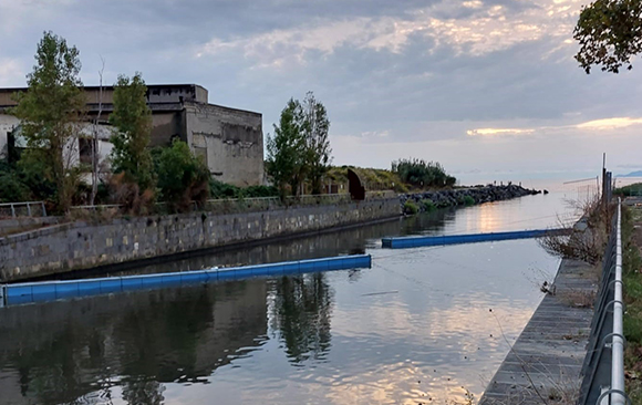 Installations on the Sarno River